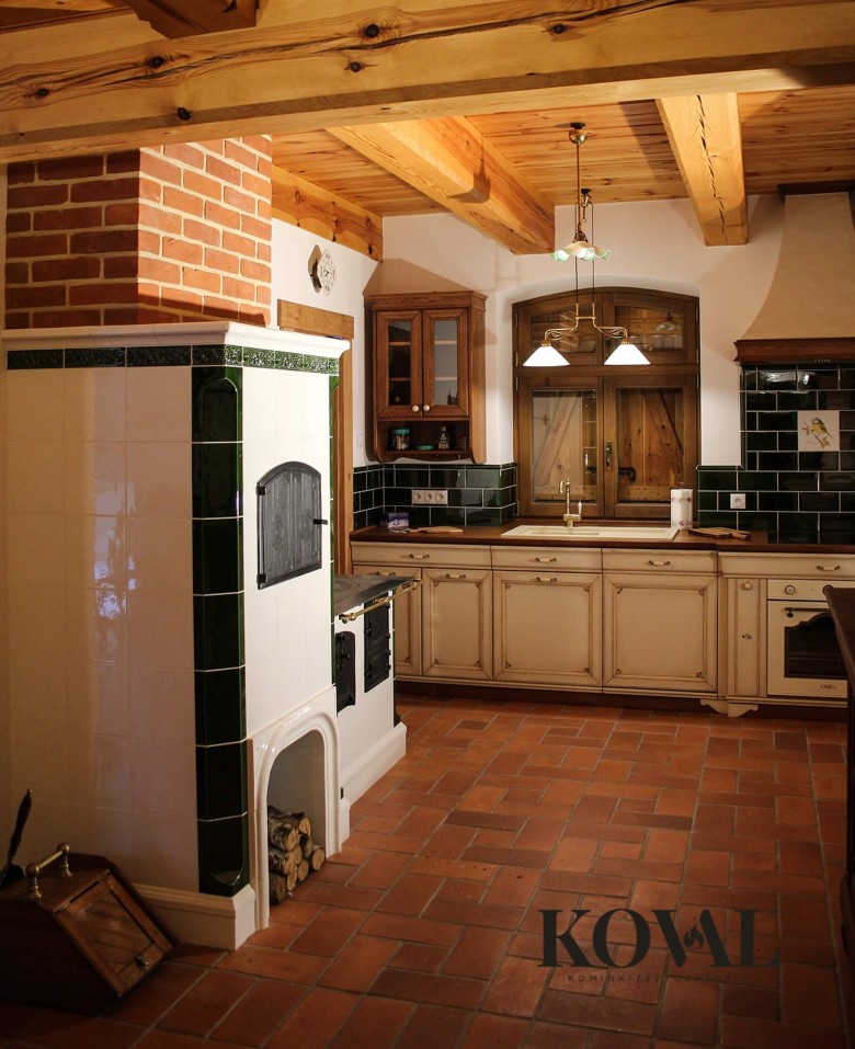 kuchenny-piec-kaflowy-zielone-kafle-biala-ceramika-bydgoszcz