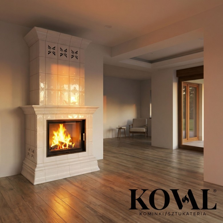 kominek-kaflowy-kremowy-klasyczny-salon-drewniana-podloga