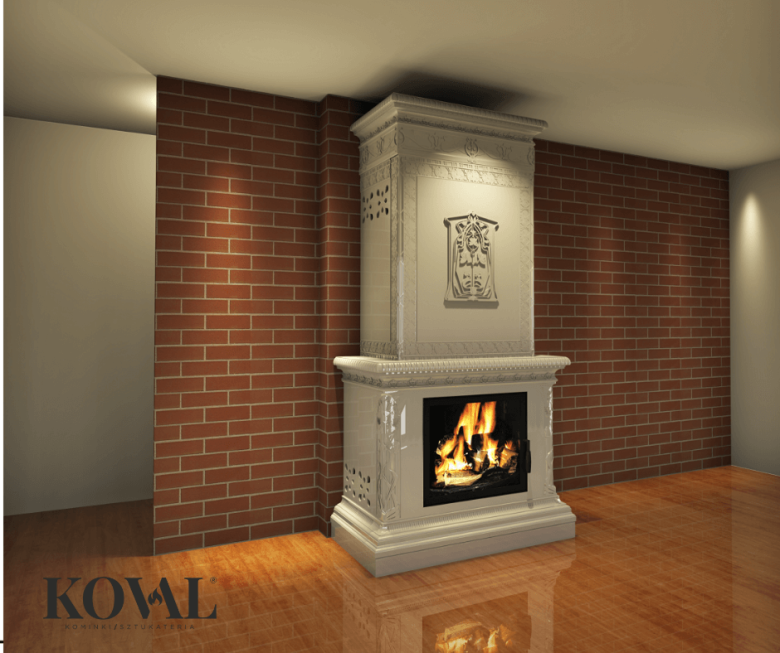 wizualizacja-kominek-kaflowy-bialy-klasyczny-z-ogniem-bydgoszcz
