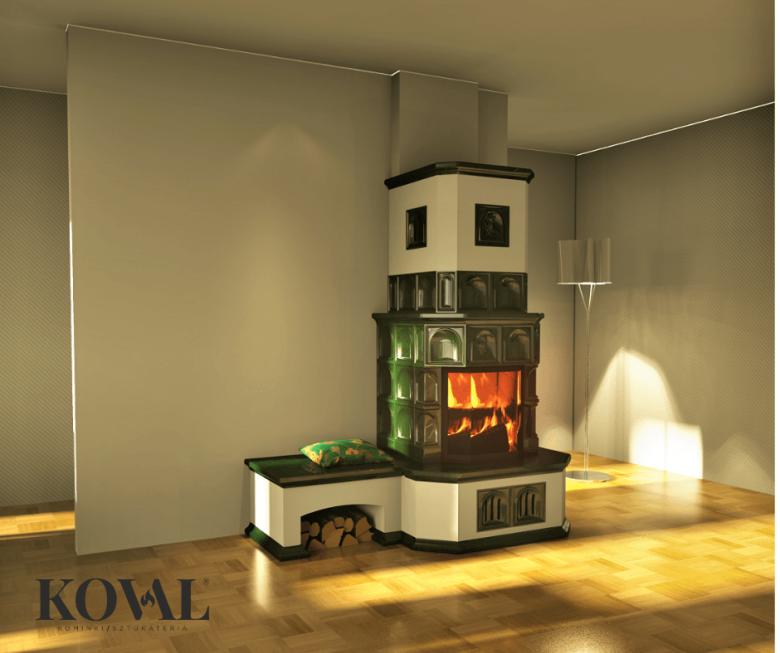 wizualizacja-kominek-kaflowy-zielony-z-ogniem-bydgoszcz